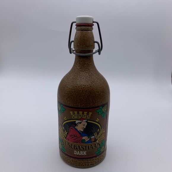 Other - Vintage St. SEBASTIAAN Empty 16 oz Stoneware BELGIAN DARK ALE. Bottle
